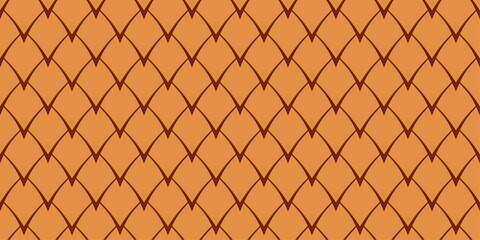 Naklejka premium Pointed scales pattern design, suitable for background and wallpaper