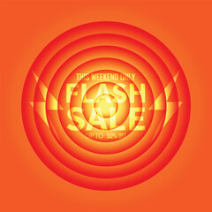 Sale banner template design . Super Sale, end of season special offer banner. vector illustration.