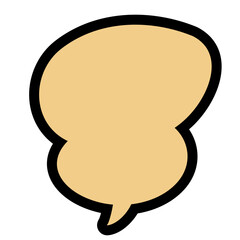 Speech Bubble Cartoon Vector 