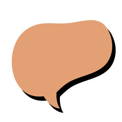 Speech Bubble Cartoon Vector 