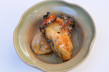 牡蠣のオリーブ漬け