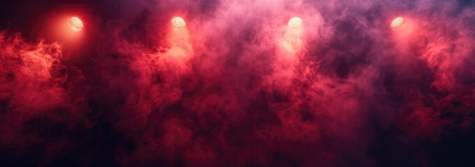 Abstract composition of light and smoke creating dark and atmospheric ambiance ideal for adding touch of mystery to creative projects - obrazy, fototapety, plakaty