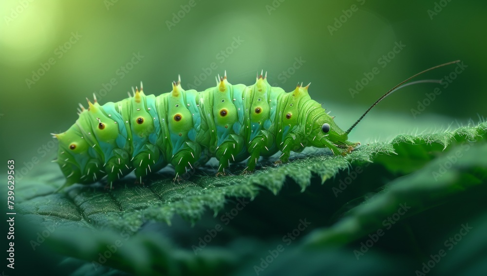 Wall mural Pests on the farm. Background with selective focus and copy space