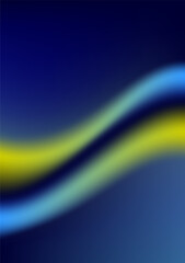 Fluid background gradient. Wavy gradient background. Abstract color design. Template for Posters, Advertising Banners, Brochure, Flyer, Placard, Websites, EPS Vector Image