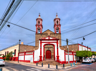 Temple of the Sacred Heart in Zapopan near Guadalajara in Jalisco, Mexico - 739631336