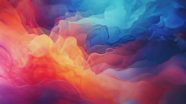 motion abstract colorful background with clouds
