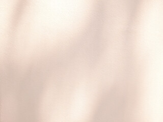 Abstract shadow of leaves on beige color wall background, overlay effect for photo, mock up,...