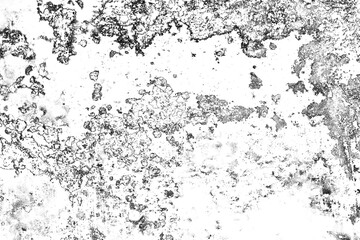Abstract monochrome background. Black and white texture pattern with ink spots, cracks, stains. for printing and design
