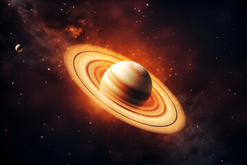 Saturn in sppace, picture of saturn in space, planet with rings, ringged planet