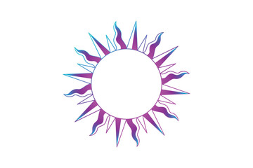 Fortune Flat Element Sticker Design