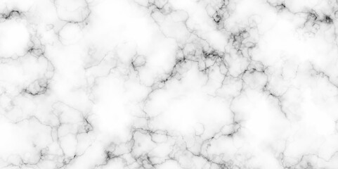 White paint on the wall Black line marble panoramic texture design, white grunge stone marble surface, abstract background. Grey granite tile for kitchen, floor, wall. Smooth minimal stone design. - obrazy, fototapety, plakaty