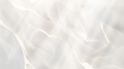 Fototapeta premium Elegant monochrome background with a flowing wave pattern creating a sense of movement and softness. 