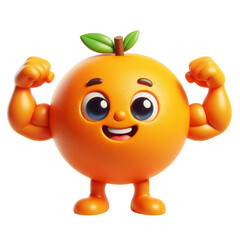 Funny Orange Girl Png Fruits Clipart Sticker Design, summer spring fruit orange shirt day clipart png design