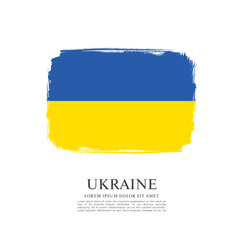 flag of Ukraine vector illustration