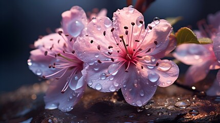 A Close-Up of a Vibrant Pink Flower in Full Bloom