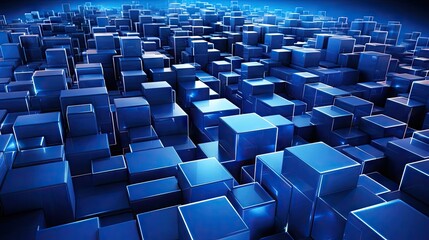 Obraz premium abstract modern luxury blue background for modern wallpapers background