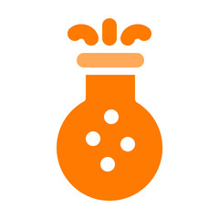 round flask reaction