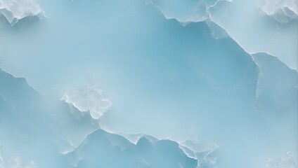 Glacial Frost Symphony Seamless Background. AI Generated