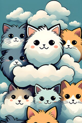 cute cats, Generative AI