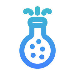 round flask reaction