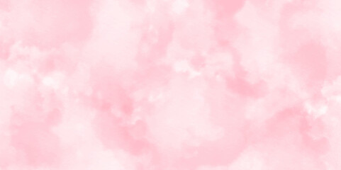 Fototapeta na wymiar Seamless soft pink background with texture pink background with watercolor Pink scraped grungy background. Grunge background frame Soft pink watercolor background. Pink texture background.
