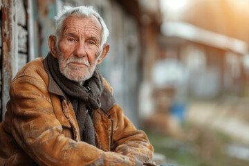 Homeless Old man