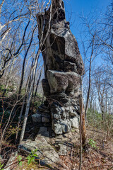 Courthouse Rock in the Great Smoky Mountains - 739664741