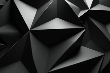 Minimalistic black and white star pattern. Generative ai