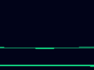 サイバーデータ横長テロップベースB：緑