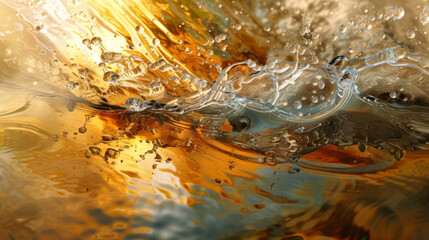 Natures skipping stones painting an elegant and everchanging masterpiece on the liquid canvas.