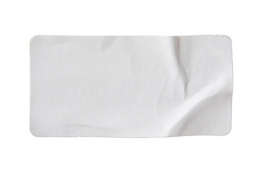 Rounded rectangle paper sticker