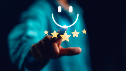 Customer can evaluate quality of service leading to reputation ranking of business. User give...