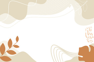 Abstract memphis geometric shape background