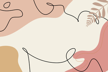 Abstract memphis geometric shape background