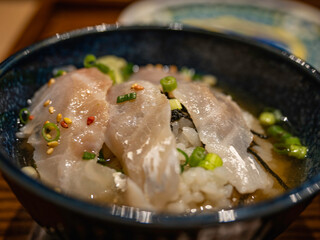 おいしい鯛茶漬け