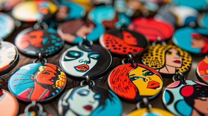 Pop Art jewelry transforming everyday accessories into bold statements of art and culture