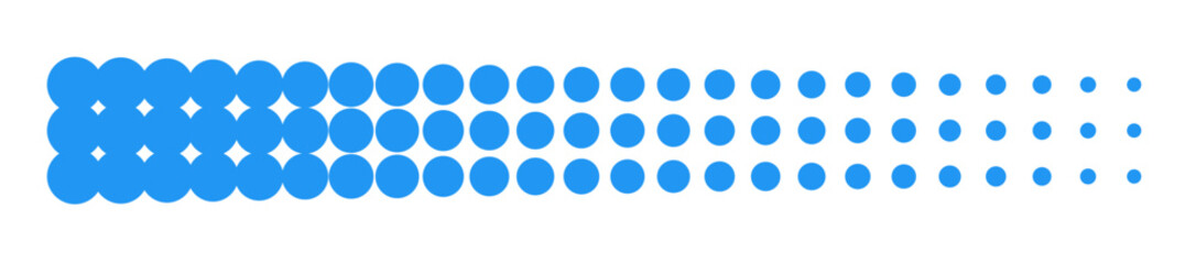 rectangle halftone circle shapre, dot halftone design element, halftone vector banner and poster design element