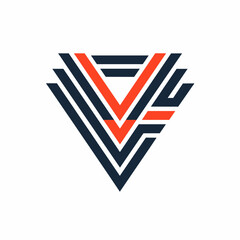 Elegant Logo Mark with Contemporary Branded Lines