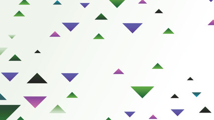 Abstract geometric shapes background with triangle