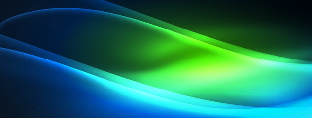 Neon light glowing waves and lines background set for wallpaper, business card, cover, poster, banner, brochure, header, website