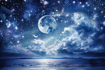 Elegant portrayals of the cosmic grandeur in the night sky