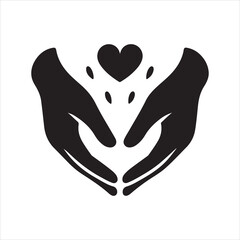 couple hands vector
