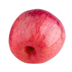 red apple isolated on alpha background