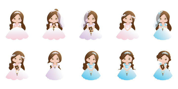 Girl First Communion