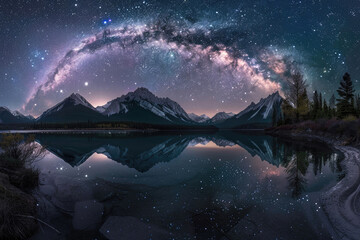 Captivating images of celestial wonders in the night sky