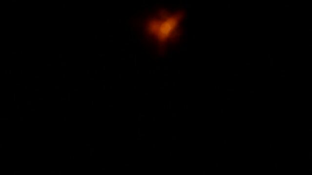 explosion with crackers