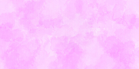 Fototapeta premium Abstract background pink wall grunge watercolor drawing on a paper backdrop. Pink watercolor smooth paint old texture painting background, colorful vibrant aged background, fantasy smooth light.