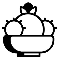 cactus in pot icon