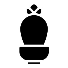 cactus in pot icon