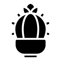 cactus in pot icon